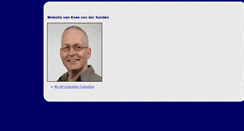 Desktop Screenshot of keesvandersanden.nl